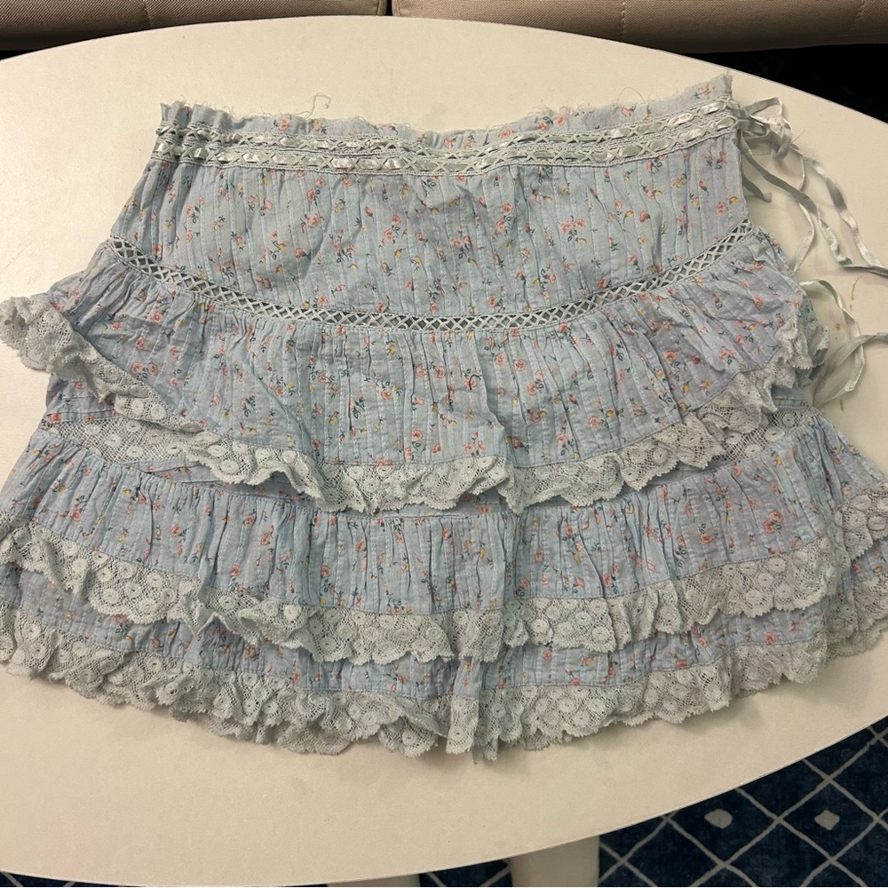 Loveshackfancy Floral Skirt